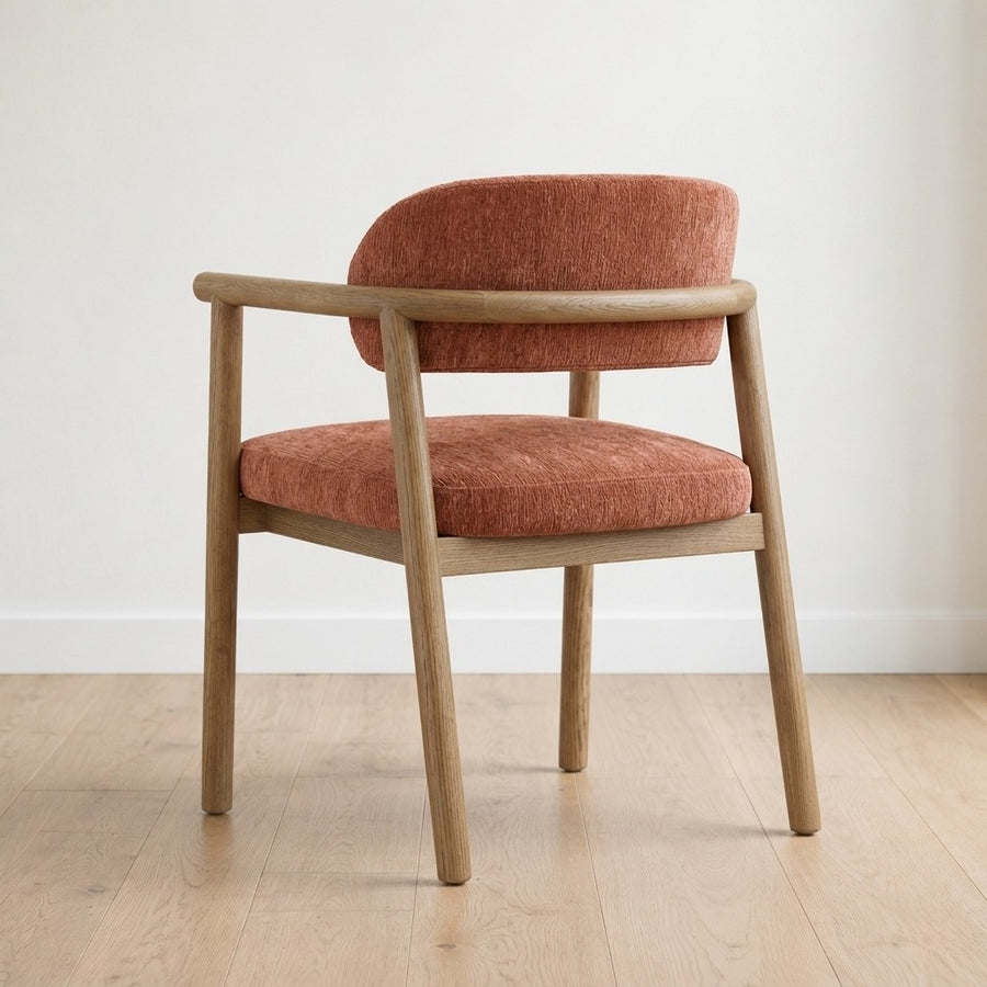 ISSA CHENILLE UPHOLSTERED DINING CHAIR