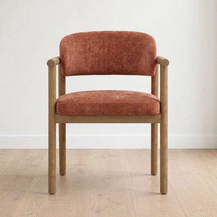 ISSA CHENILLE UPHOLSTERED DINING CHAIR