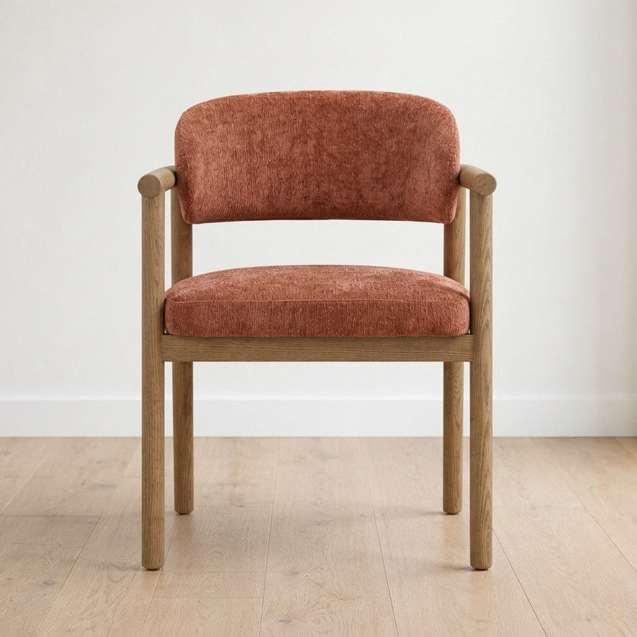 ISSA CHENILLE UPHOLSTERED DINING CHAIR