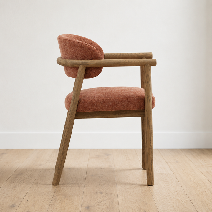 ISSA CHENILLE UPHOLSTERED DINING CHAIR