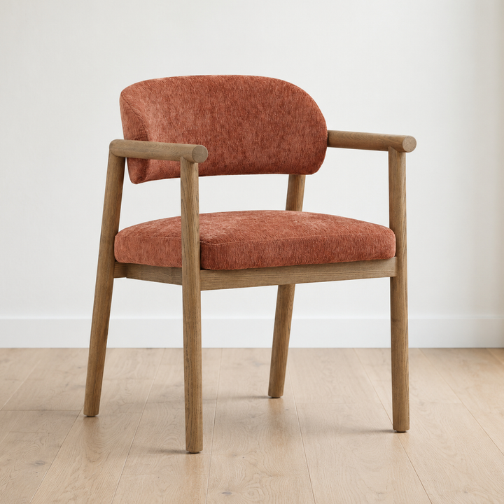 ISSA CHENILLE UPHOLSTERED DINING CHAIR