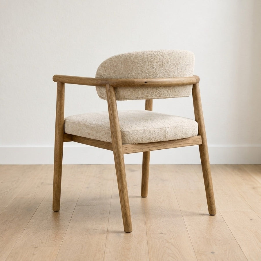 ISSA CHENILLE UPHOLSTERED DINING CHAIR