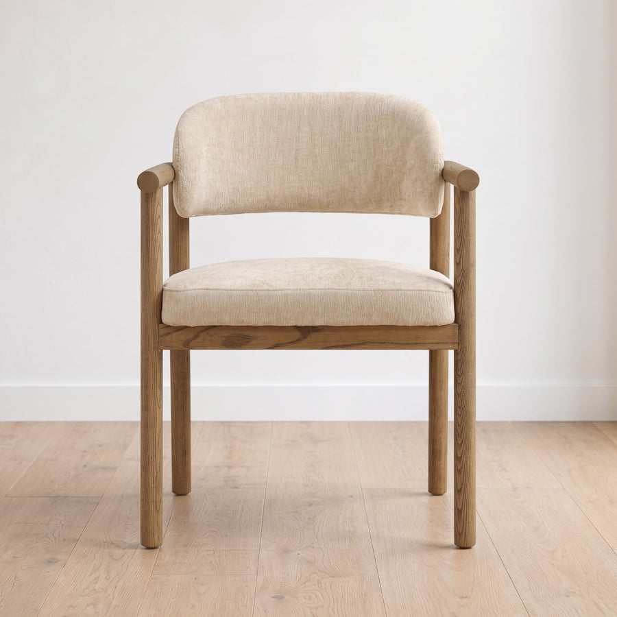 ISSA CHENILLE UPHOLSTERED DINING CHAIR