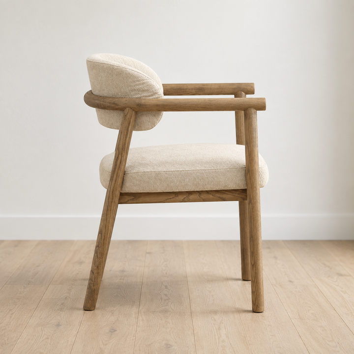 ISSA CHENILLE UPHOLSTERED DINING CHAIR