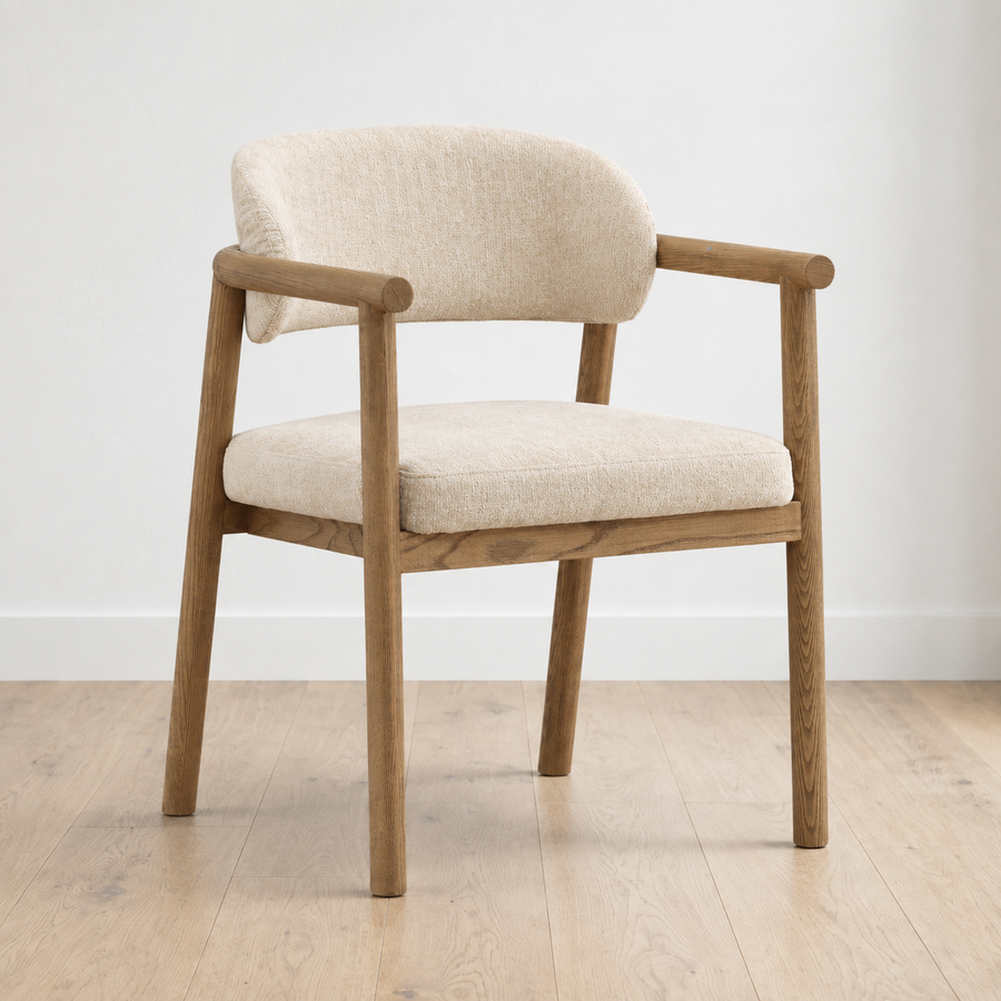 ISSA CHENILLE UPHOLSTERED DINING CHAIR