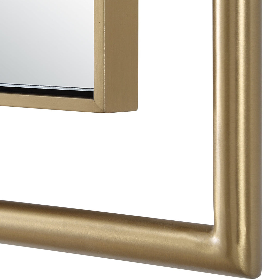 IT'S ALL CONNECTED BRASS VANITY MIRRORBrassBrass Vanity MirrorUT08188