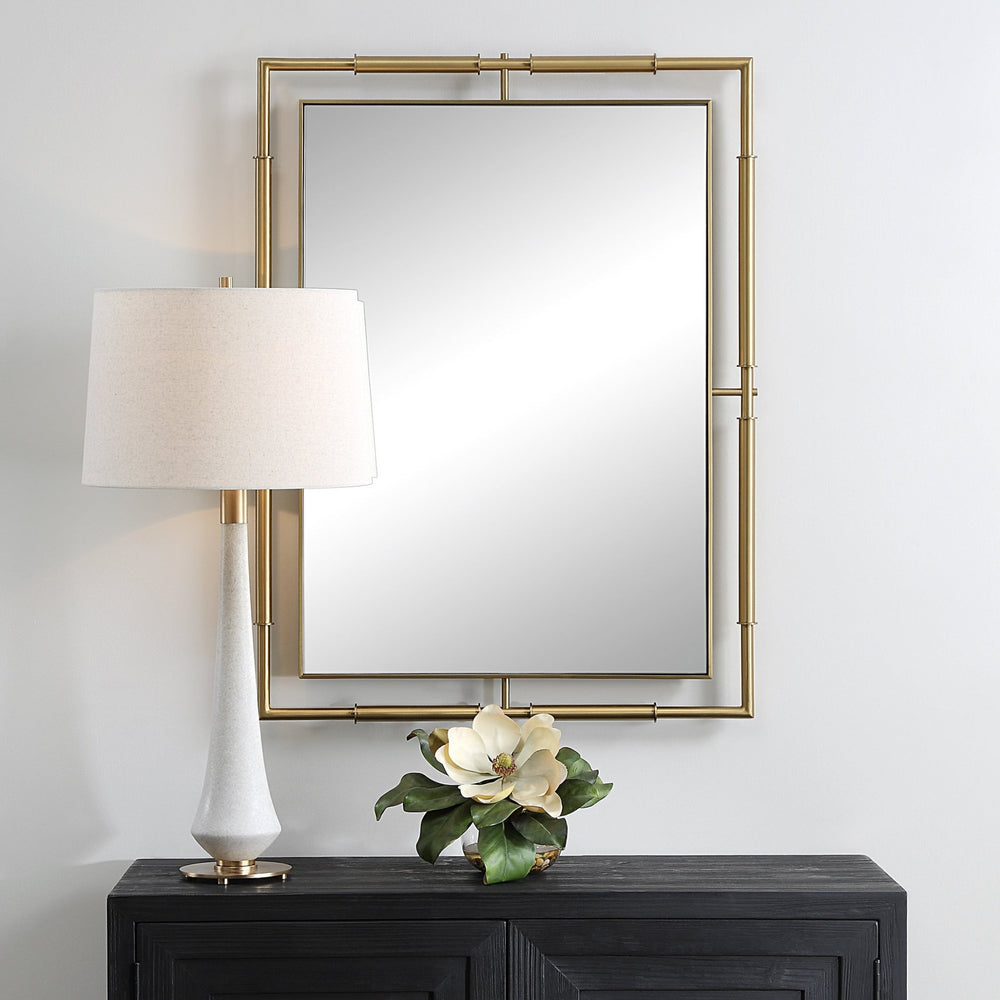 IT'S ALL CONNECTED BRASS VANITY MIRRORBrassBrass Vanity MirrorUT08188