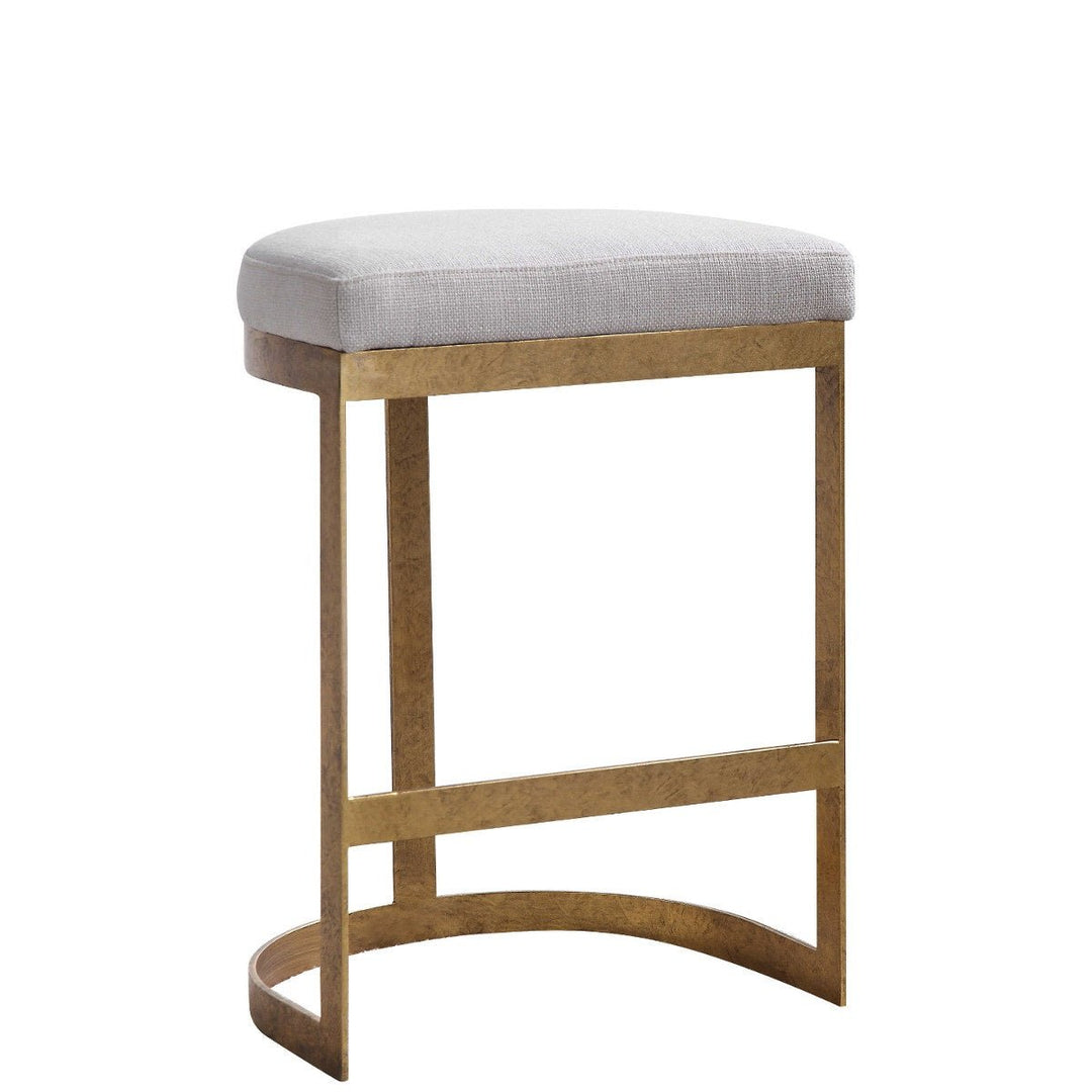 IVANNA ANTIQUE GOLD COUNTER STOOL