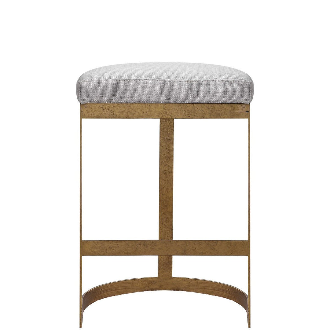 IVANNA ANTIQUE GOLD COUNTER STOOL