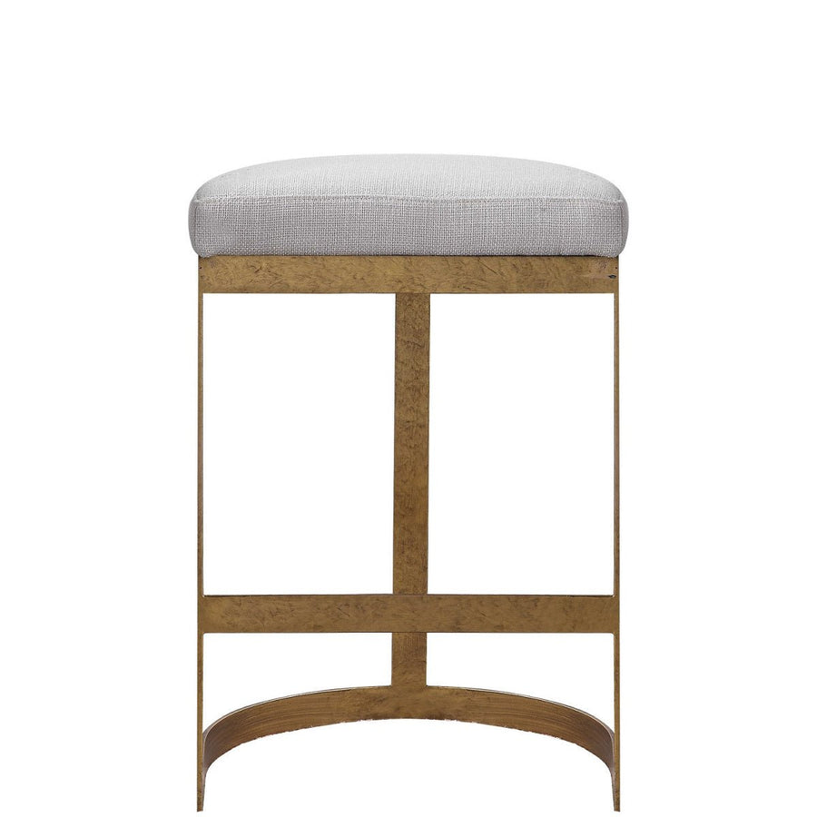 IVANNA ANTIQUE GOLD COUNTER STOOL