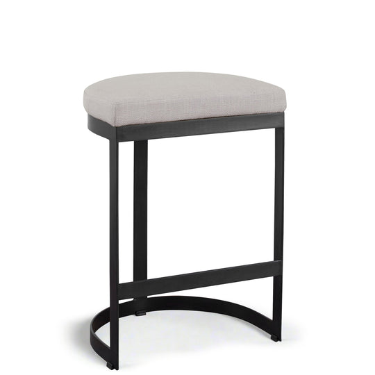 IVANNA MATTE BLACK COUNTER STOOL