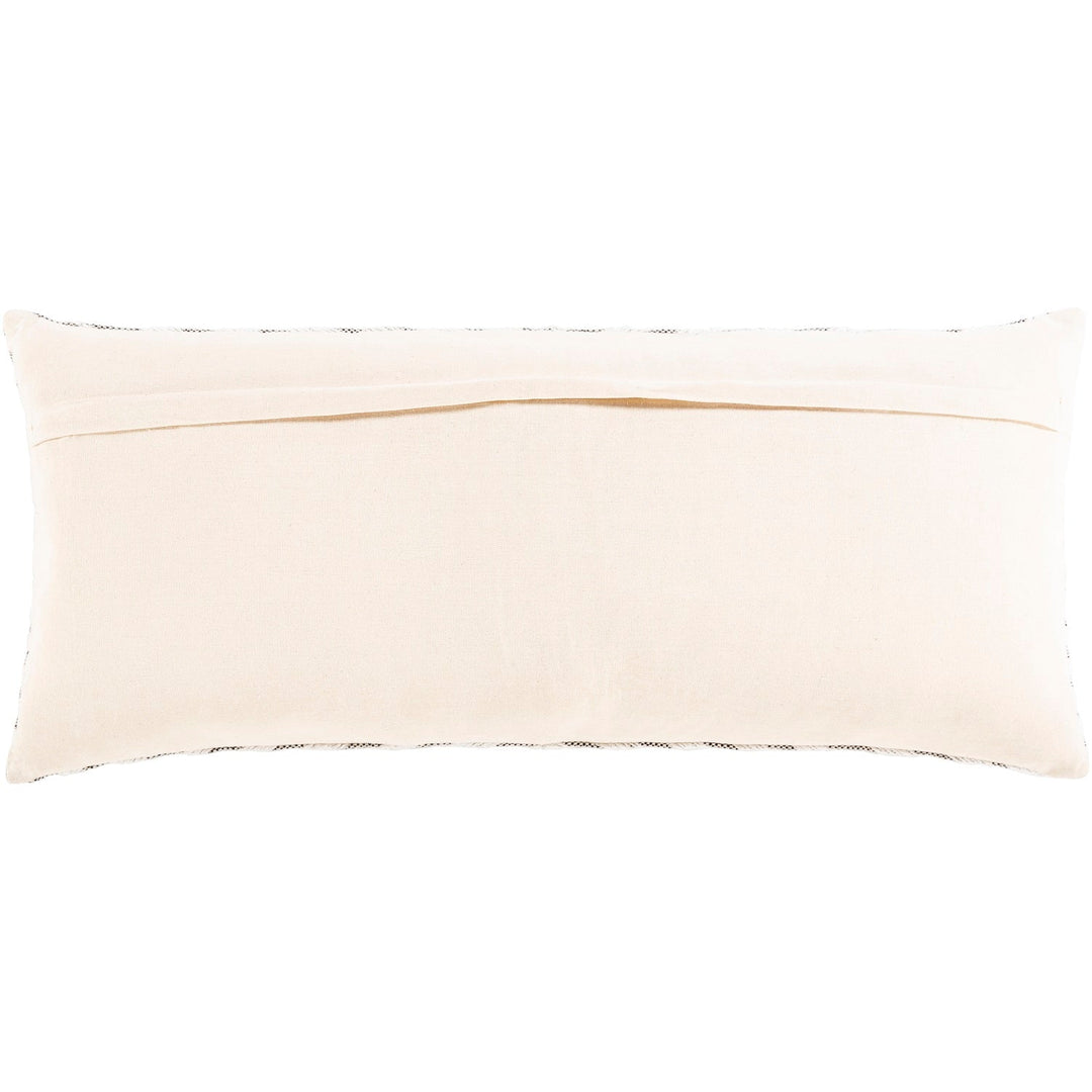 IZZY CREAM + BLACK LUMBAR PILLOW