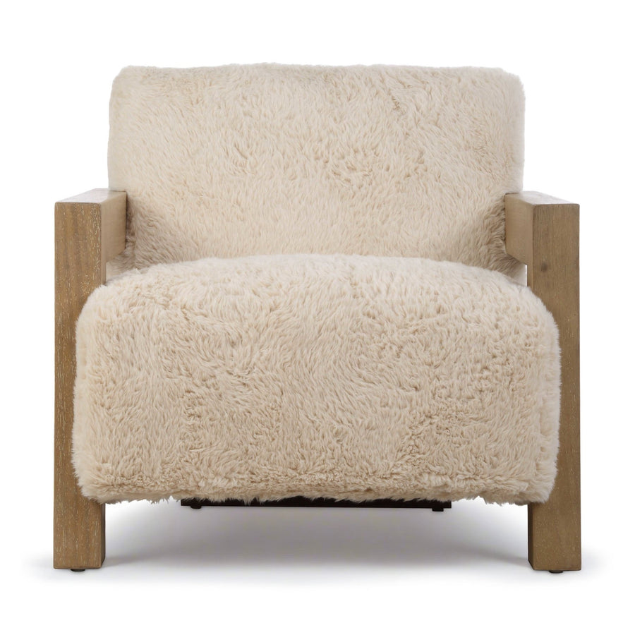 JACKSON FAUX SHEEPSKIN ARM CHAIRAccent ChairAccent ChairsUT23453