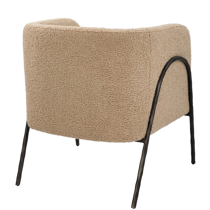 JACOBSEN CHAIR: LATTE SHEARLING