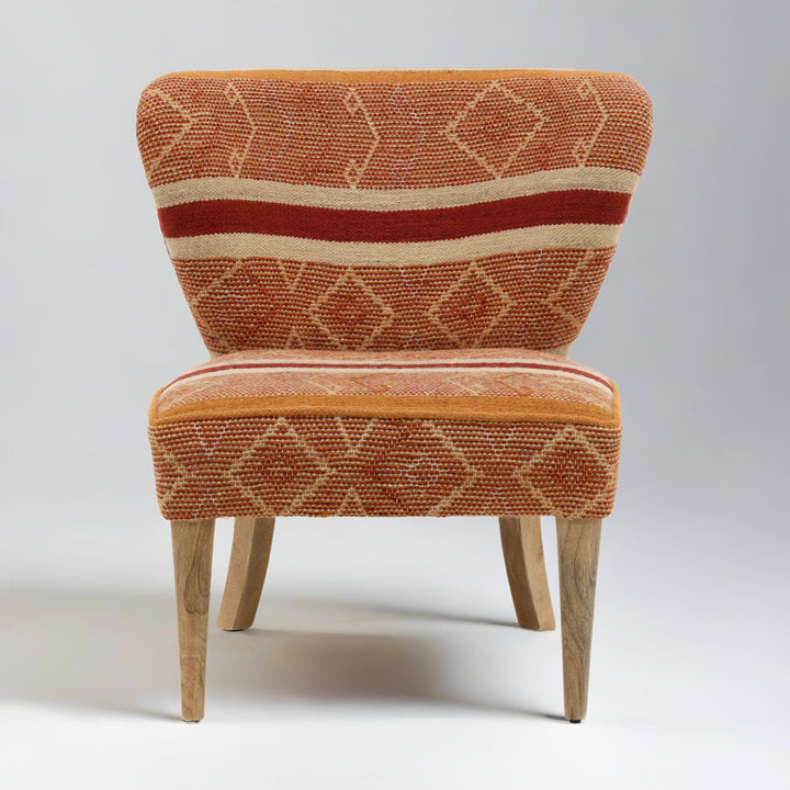 JALA WOOL KILIM CHAIR