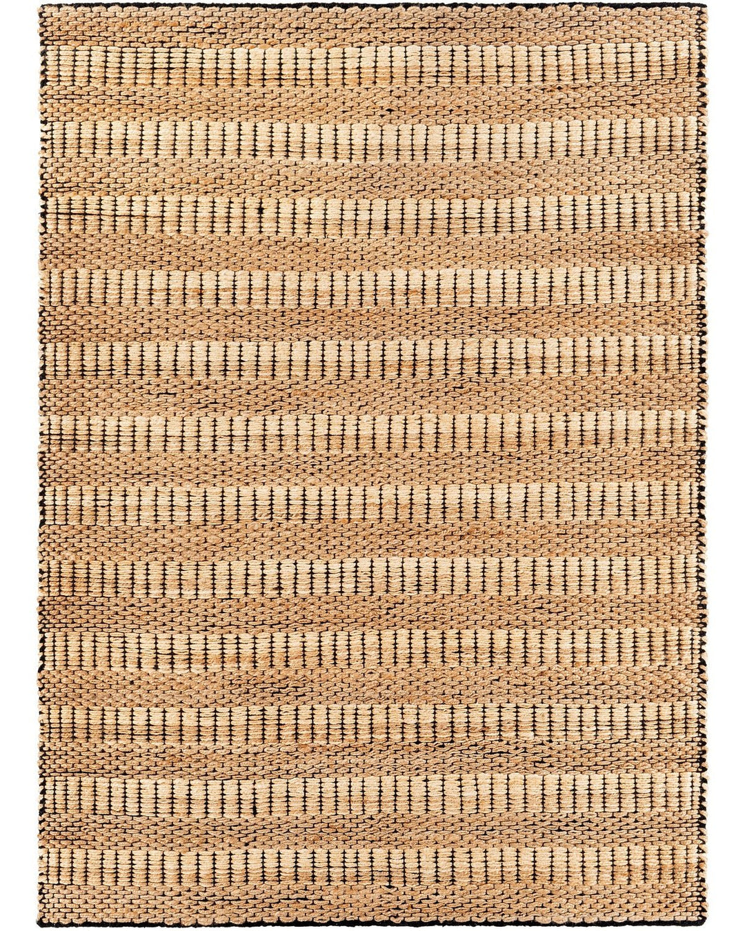 JASMINE 02 WOVEN JUTE RUG: CAMEL