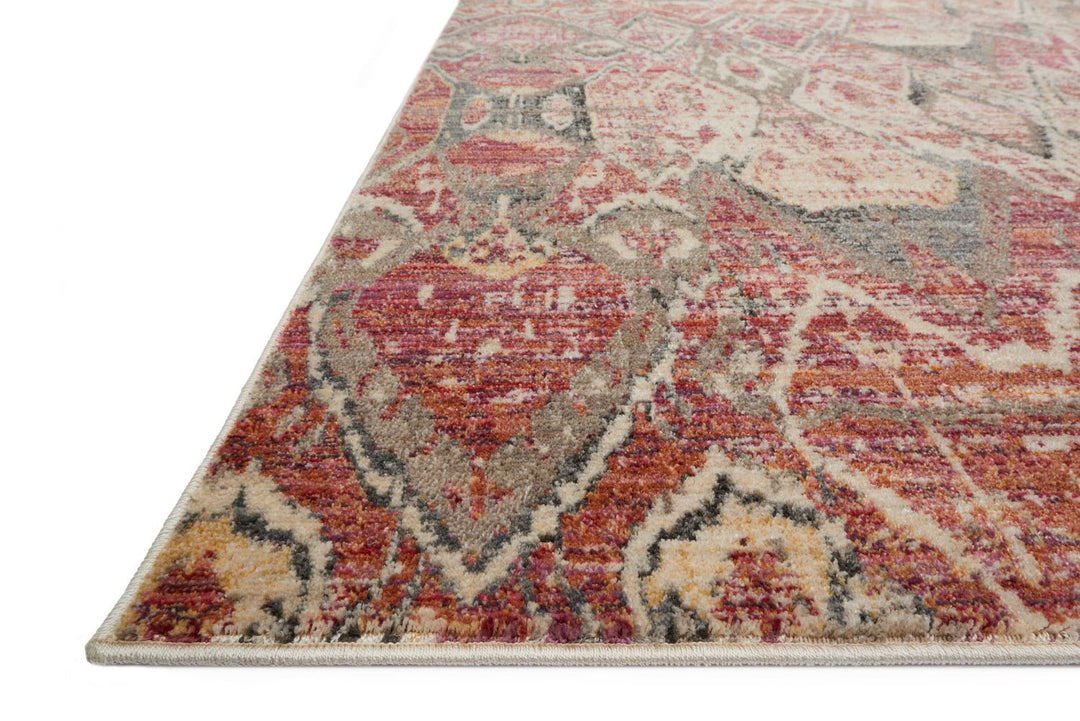 JAVARI 04 RUG: BERRY / IVORY