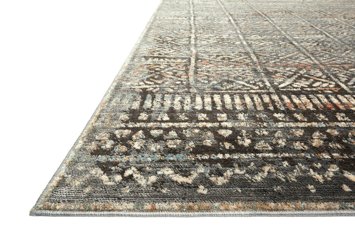 JAVARI 06 RUG: CHARCOAL / SILVER