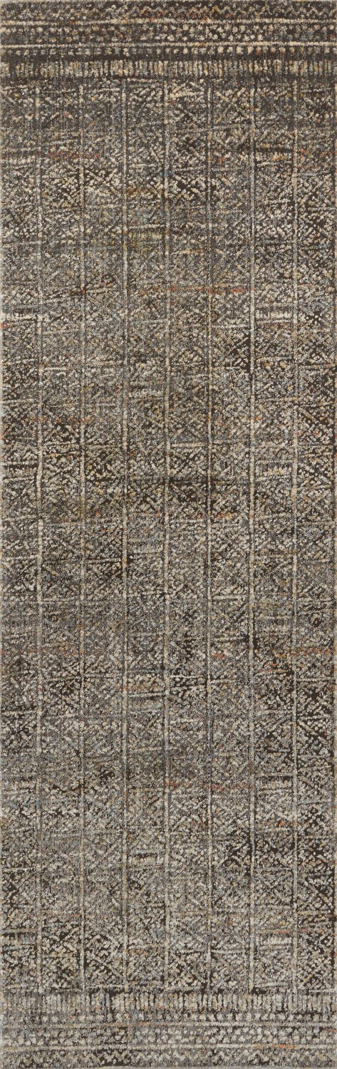 JAVARI 06 RUG: CHARCOAL / SILVER