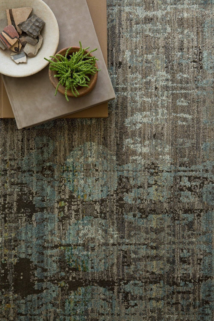 JAVARI 07 RUG: STEEL / LAGOON