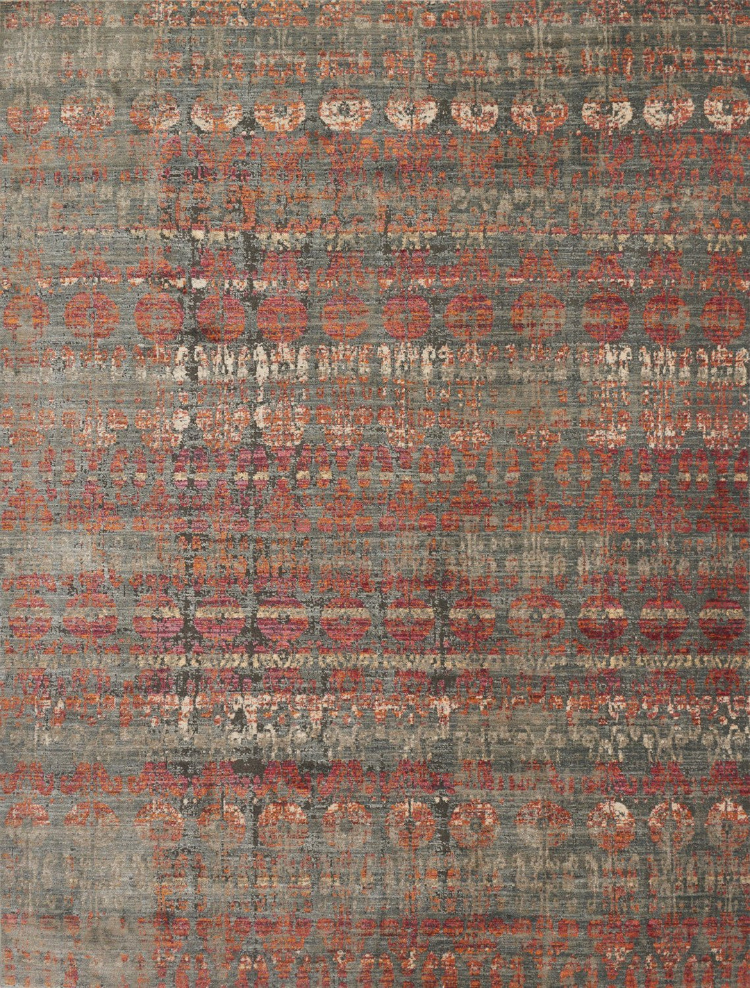 JAVARI 07 RUG: STEEL / SUNRISE