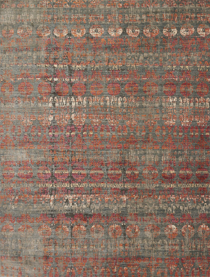 JAVARI 07 RUG: STEEL / SUNRISE