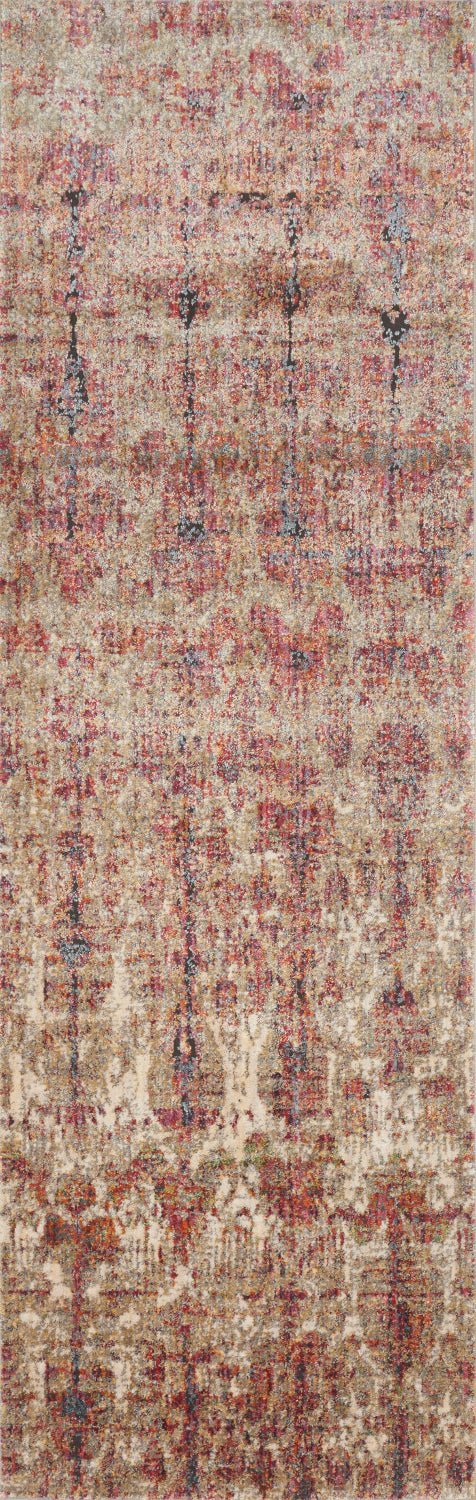 JAVARI 10 RUG: DRIZZLE / BERRY