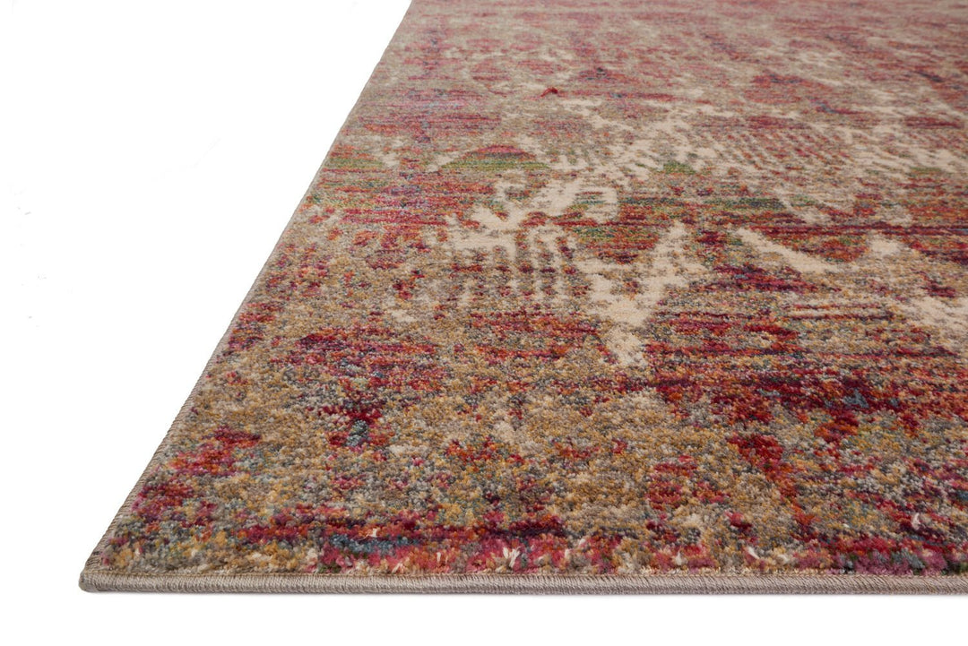 JAVARI 10 RUG: DRIZZLE / BERRY