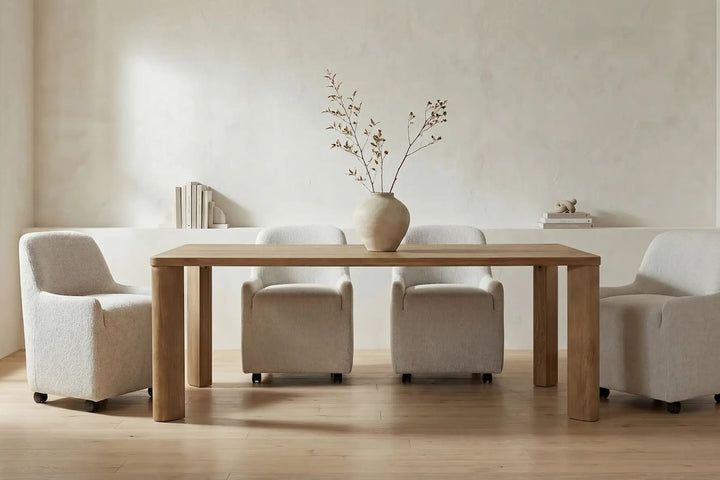 SEGMENT HERITAGE OAK DINING TABLE