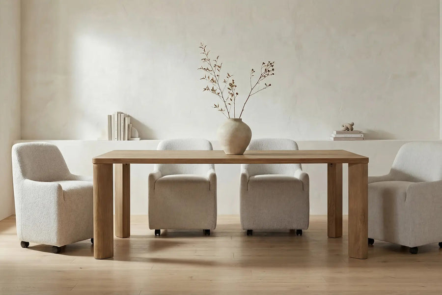 SEGMENT HERITAGE OAK DINING TABLE