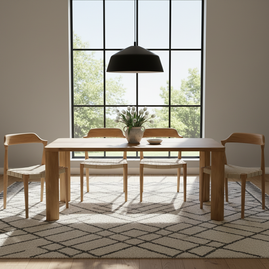 SEGMENT HERITAGE OAK DINING TABLE