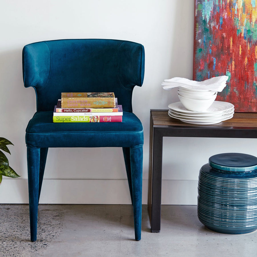 JENNAYA VELVET DINING CHAIR