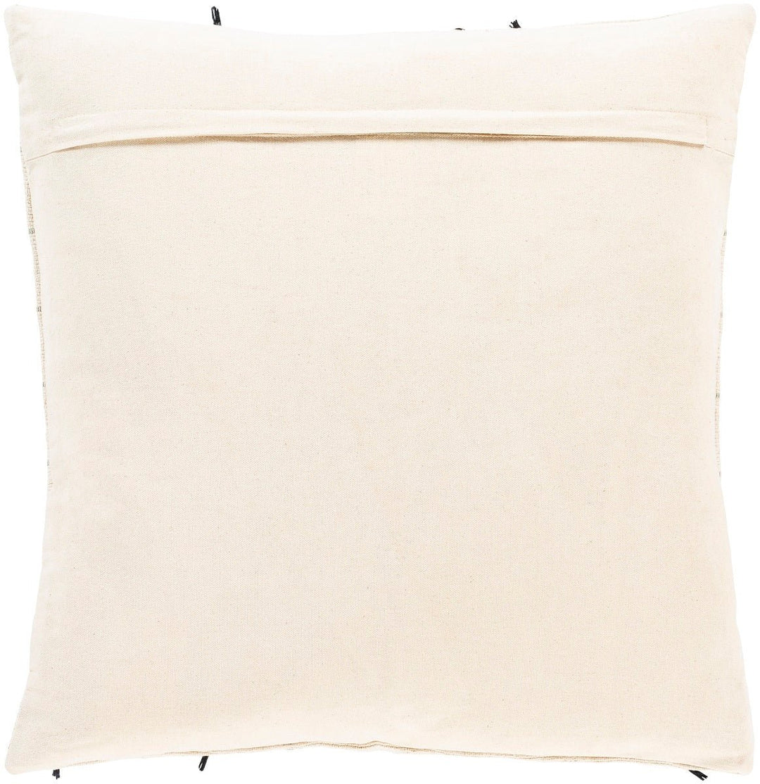 JESSIE BLACK + SAGE TASSEL PILLOW