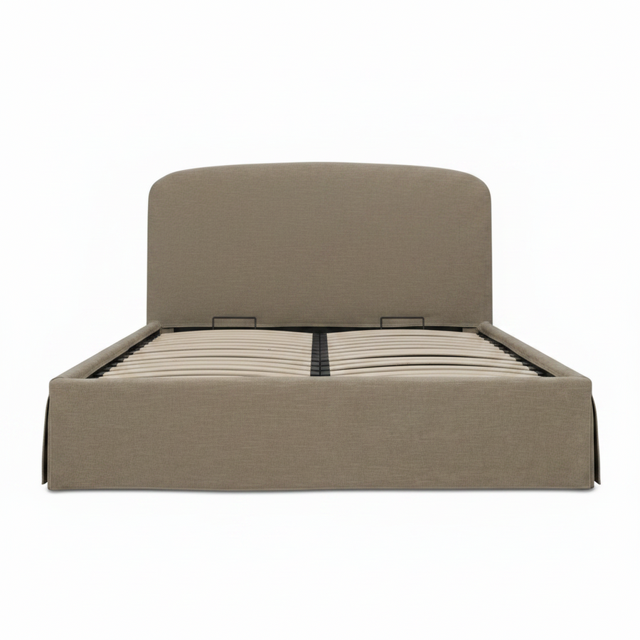 JOAN SLIPCOVERED STORAGE BED