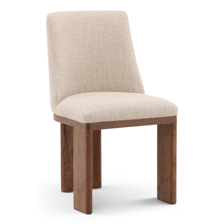 JOMI DINING CHAIR: SAND BOUCLE