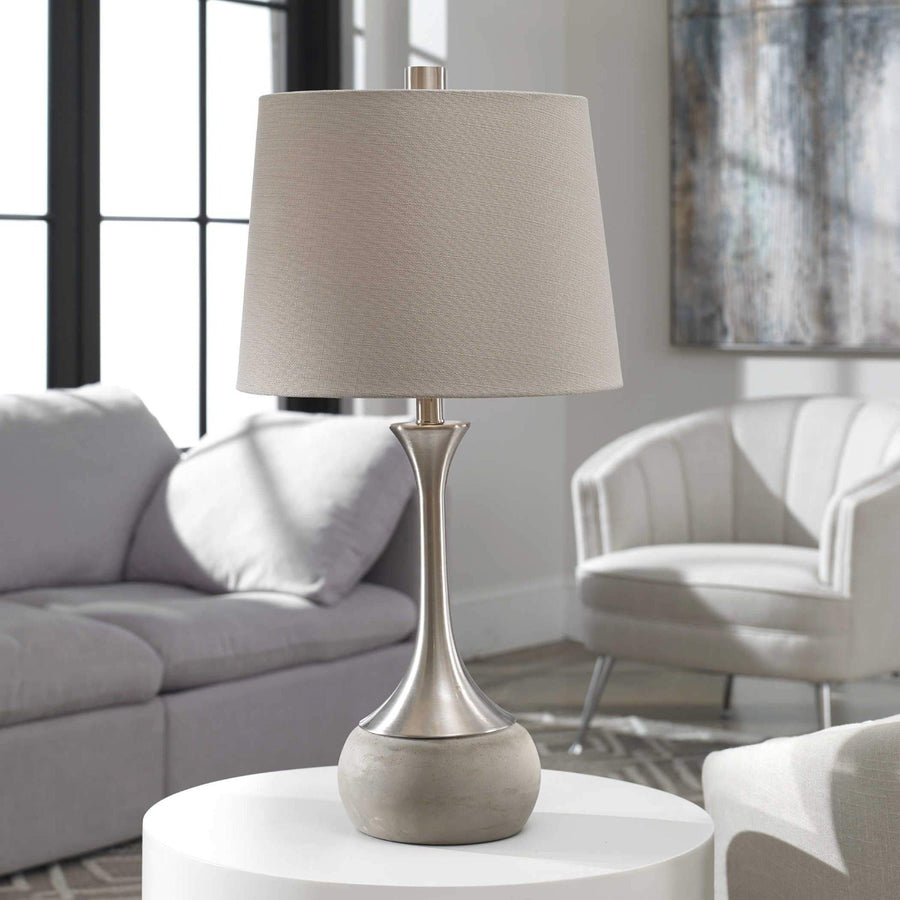 JONAH CONCRETE BASE TABLE LAMP