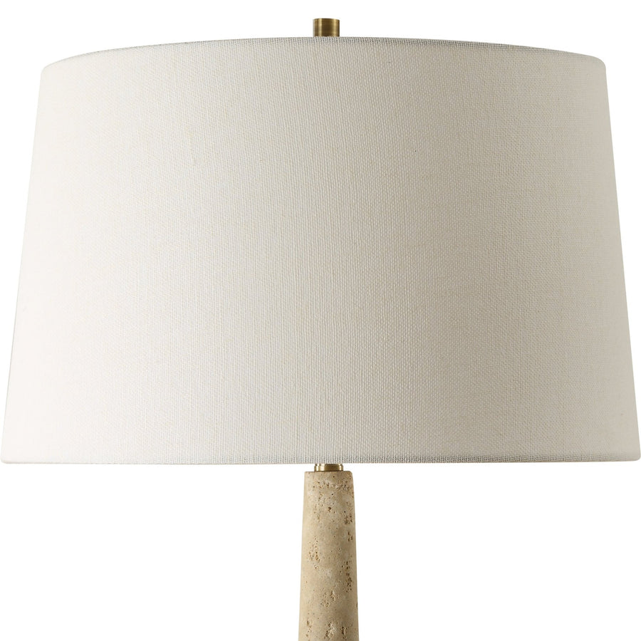 JULIET TRAVERTINE TABLE LAMP