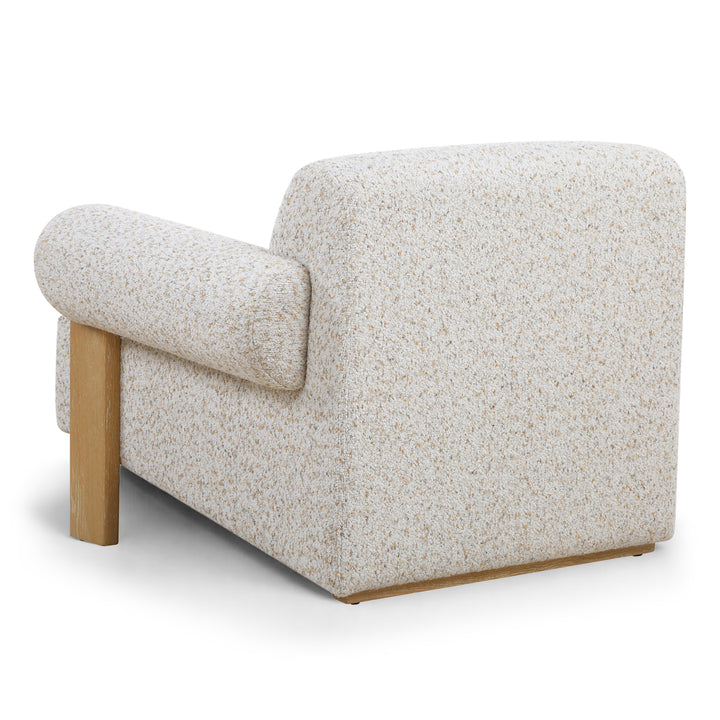 JUNCTURE FLAX MULTI BOUCLE UPHOLSTERED ARM CHAIR