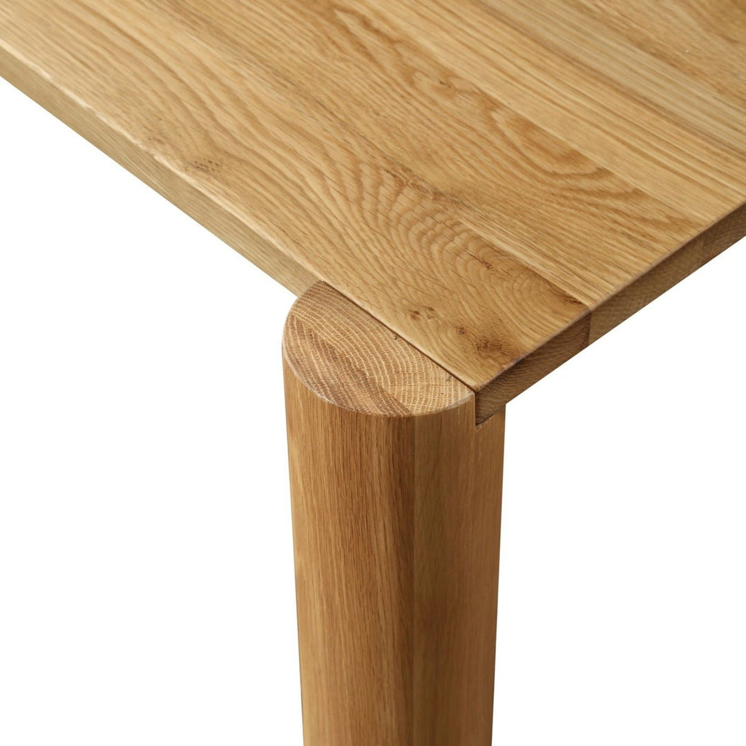 JUNI WHITE OAK POST COFFEE TABLE