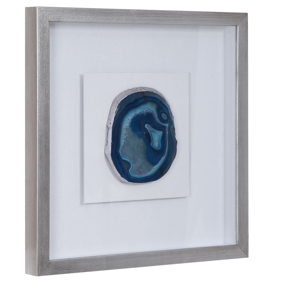 KALIA BLUE AGATE SHADOW BOX