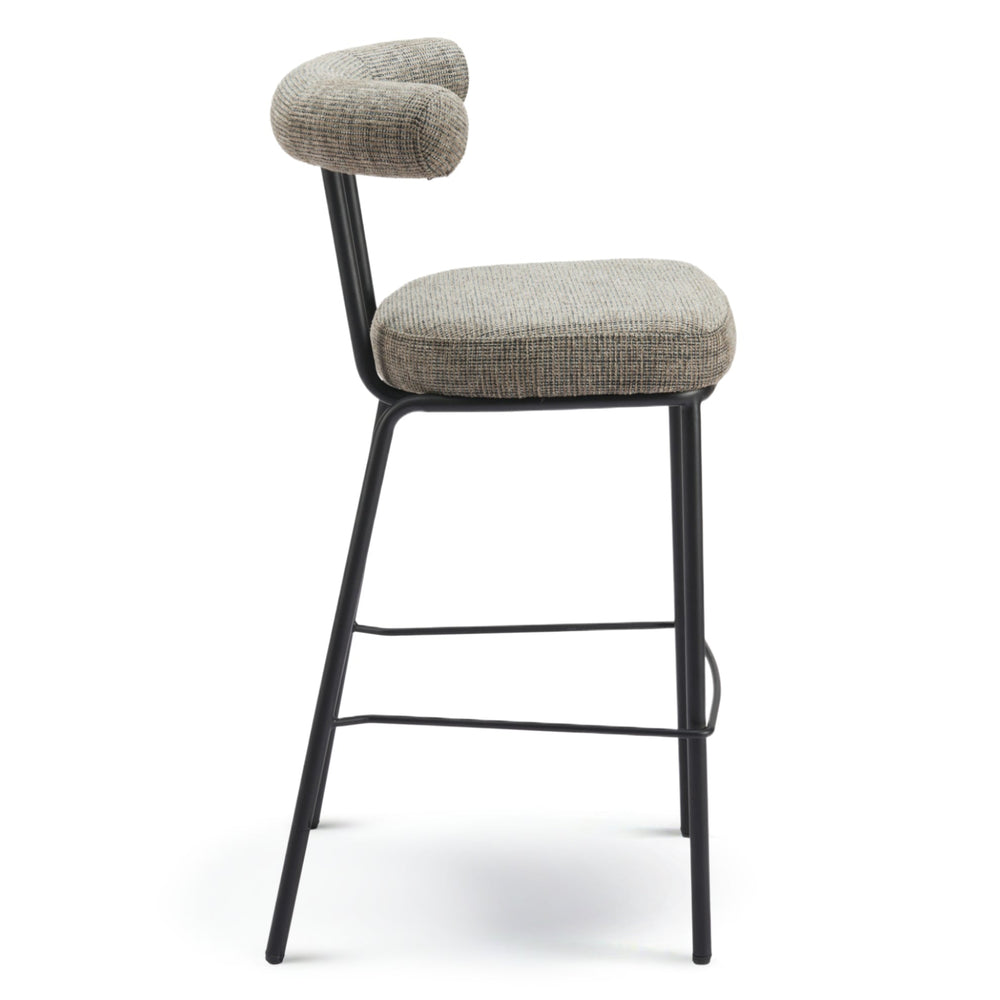 KEDE BARSTOOL: GREEN TWEED