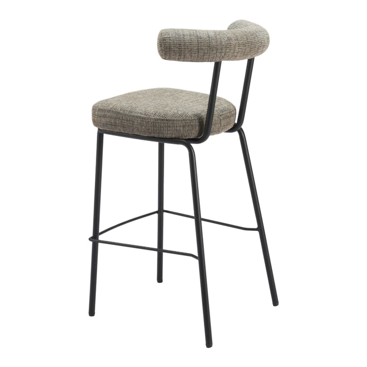 KEDE BARSTOOL: GREEN TWEED