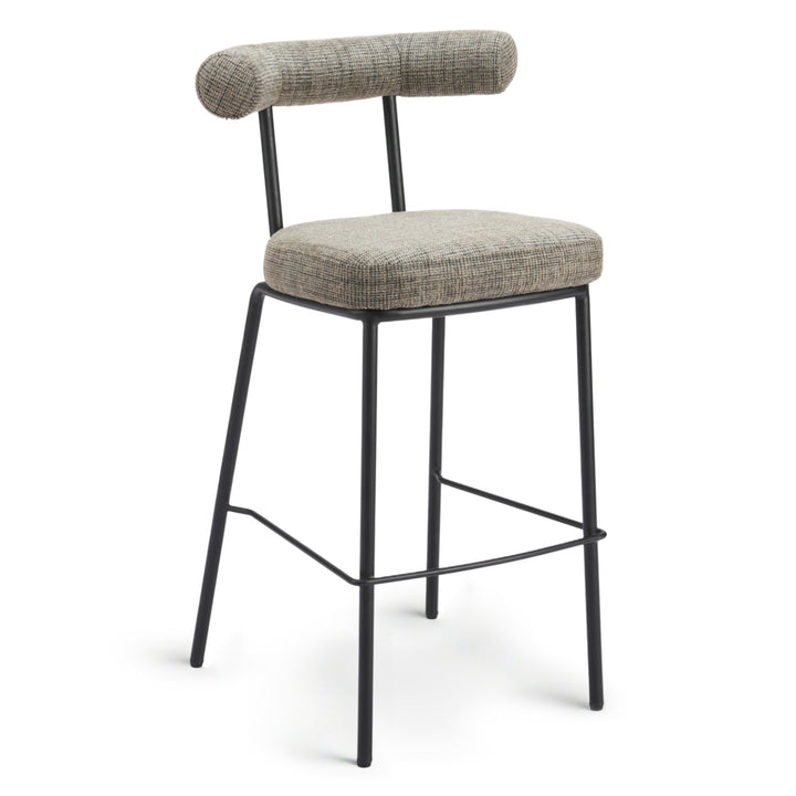 KEDE BARSTOOL: GREEN TWEED