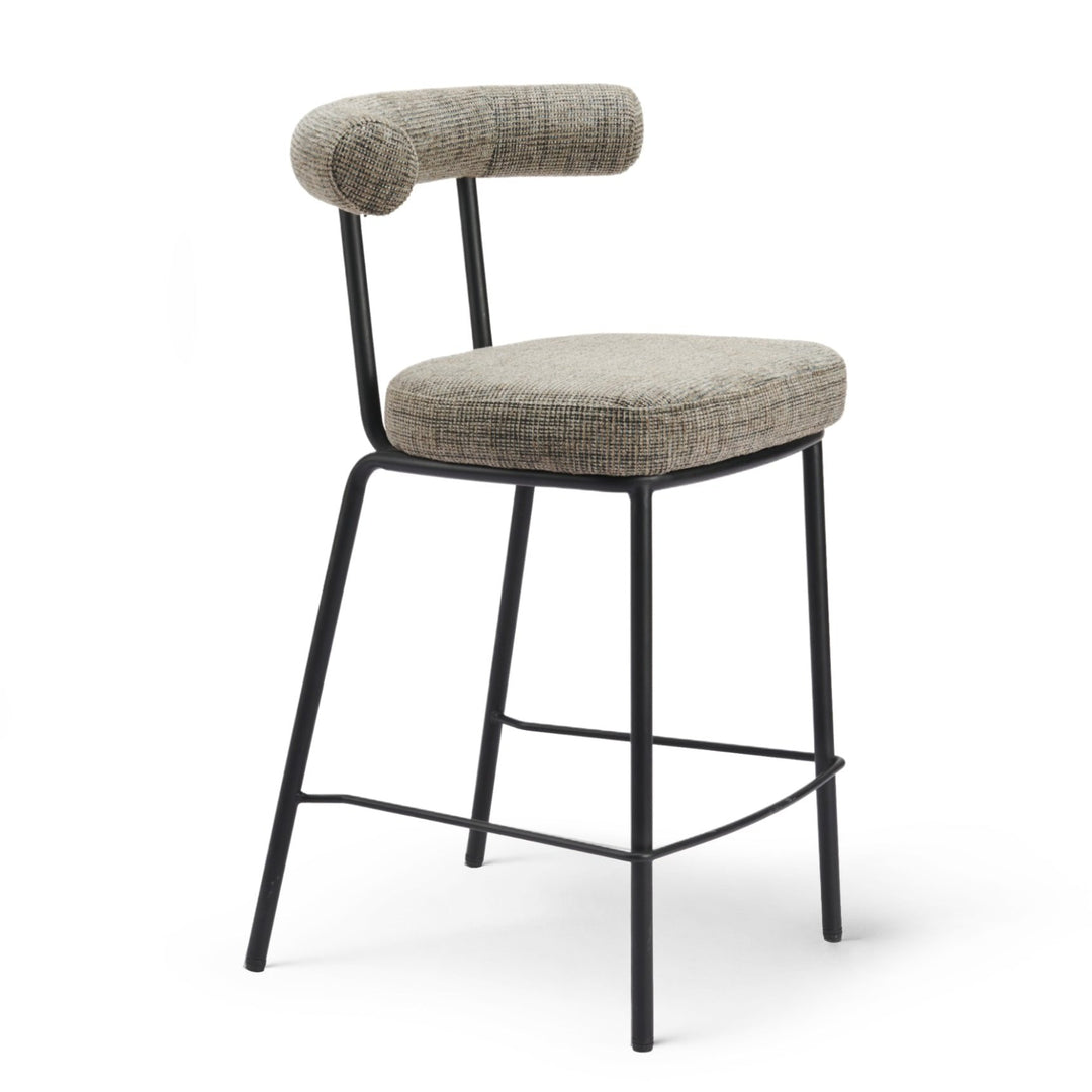 KEDE COUNTER STOOL: GREEN TWEED