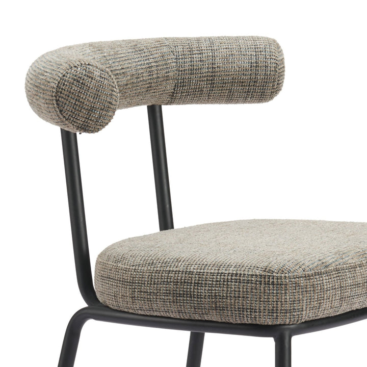 KEDE COUNTER STOOL: GREEN TWEED