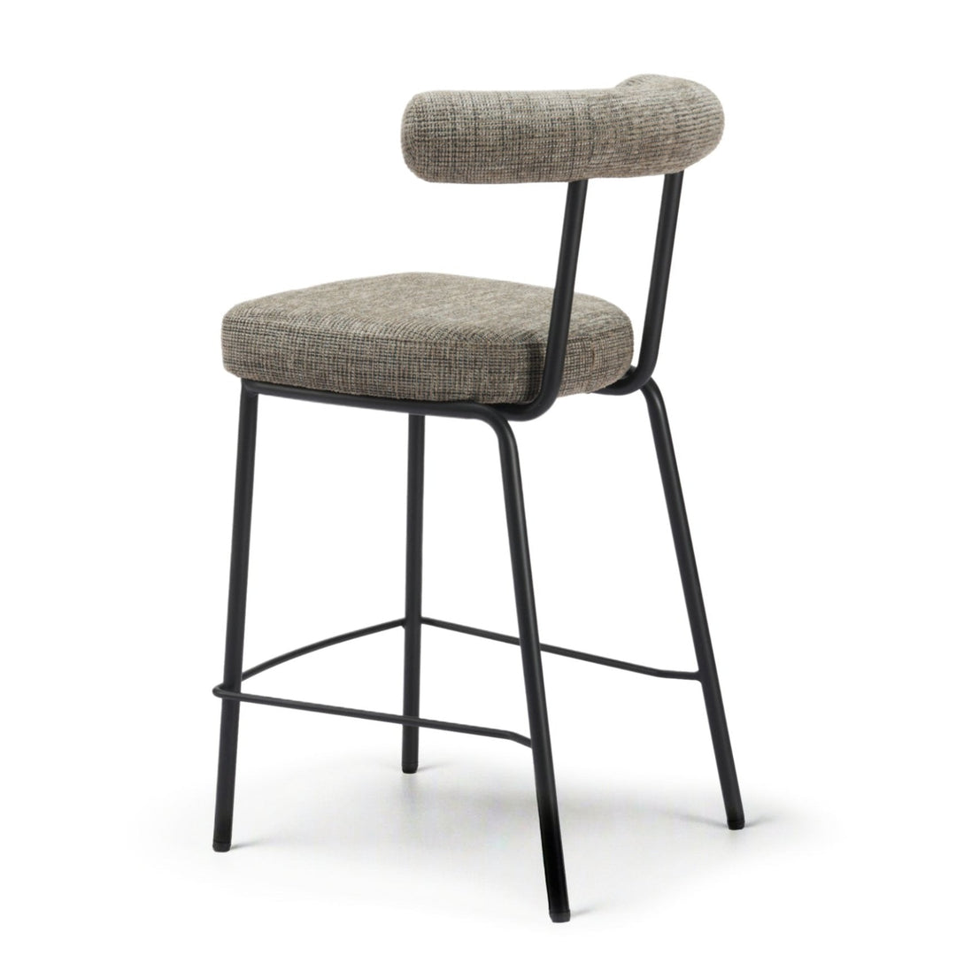 KEDE COUNTER STOOL: GREEN TWEED