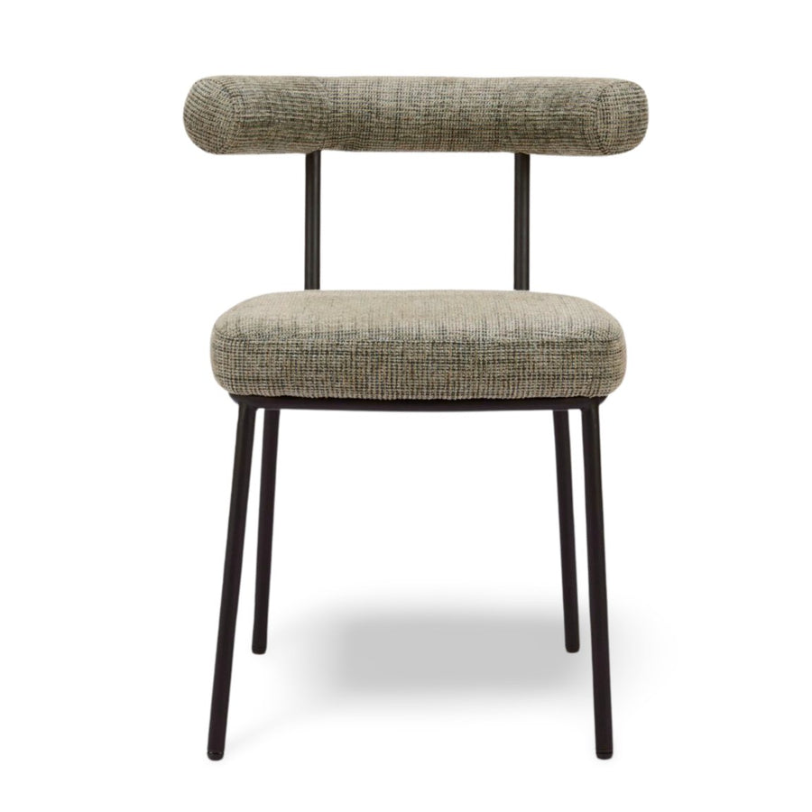 KEDE DINING CHAIR: GREEN TWEED | SET OF 2