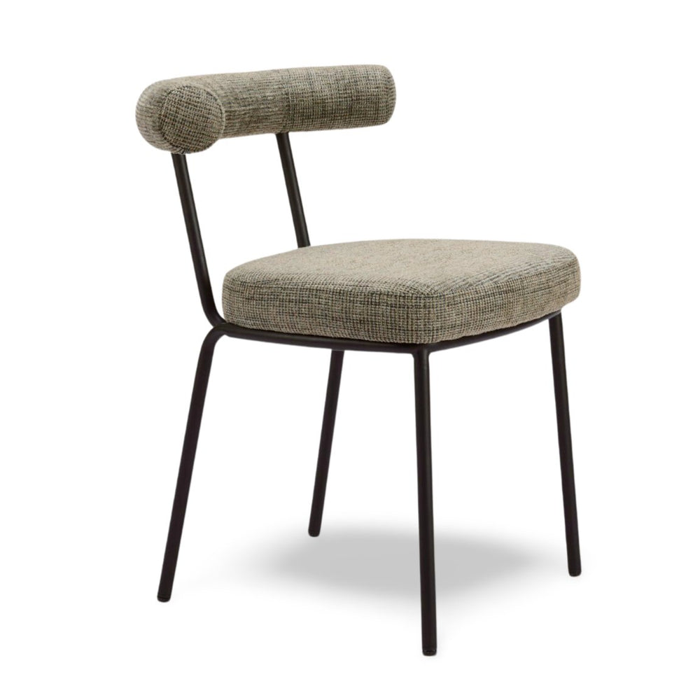 KEDE DINING CHAIR: GREEN TWEED | SET OF 2