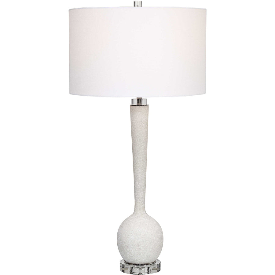 KENTLY WHITE MARBLE TABLE LAMP