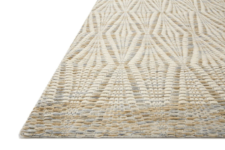 KENZIE HAND - WOVEN WOOL+POLY BLEND FLAT RUG